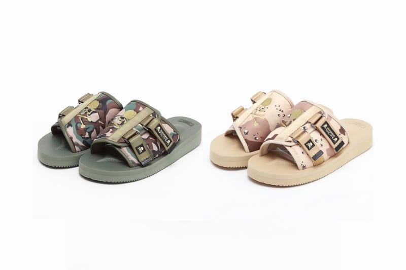 mastermind JAPAN x SUICOKE 再度聯手推出別注迷彩 KAW-VS 涼鞋