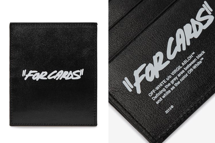 Off-White™ 推出全新皮革標語卡夾