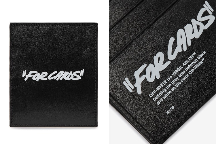 Off-White™ 推出全新皮革標語卡夾