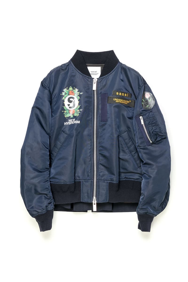 sacai x UNDERCOVER 全新聯乘系列 MA-1 正式發佈