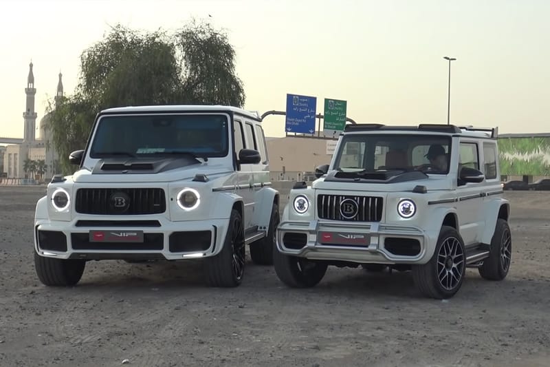 網民展示 Brabus 樣式 Suzuki Jimny 改裝版本