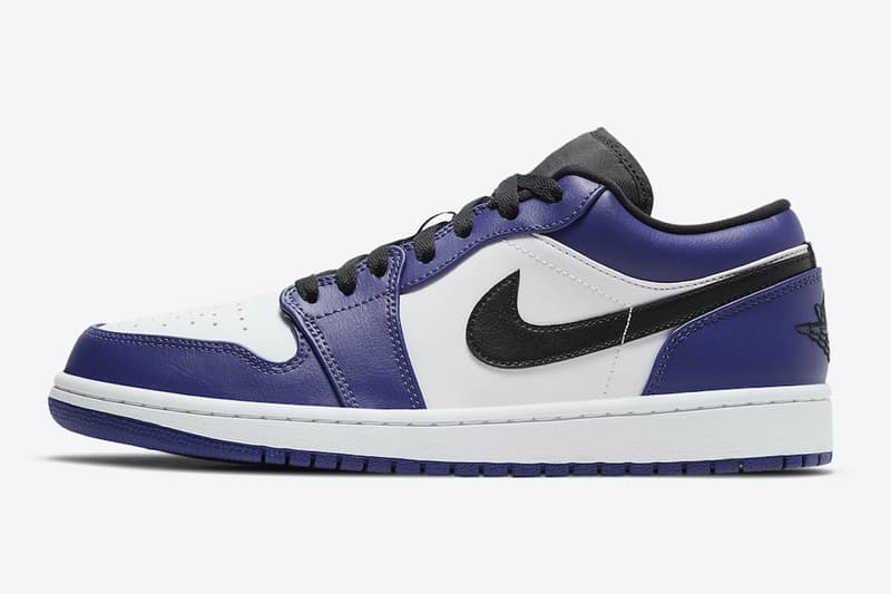 Air Jordan 1 Low 最新配色「Court Purple」官方圖輯正式發佈