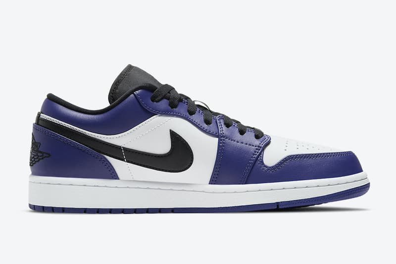 Air Jordan 1 Low 最新配色「Court Purple」官方圖輯正式發佈