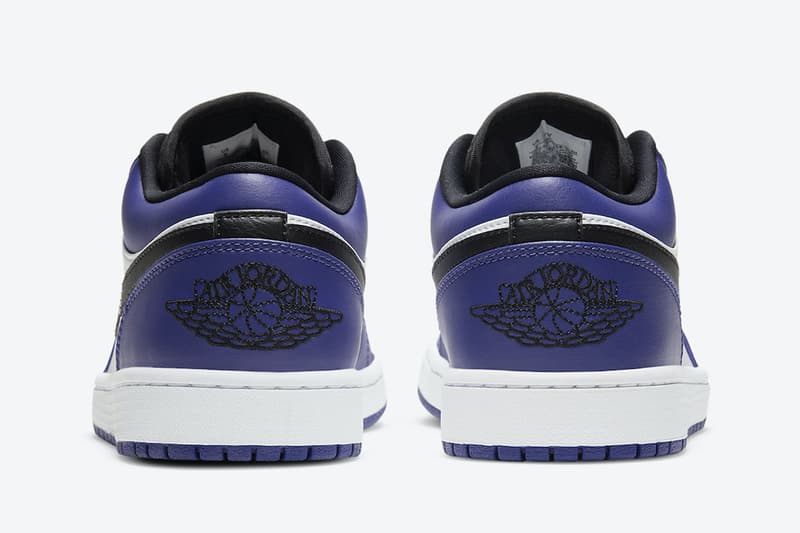 Air Jordan 1 Low 最新配色「Court Purple」官方圖輯正式發佈