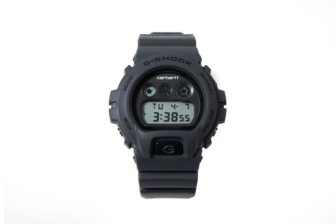 Carhartt WIP x G-SHOCK 首支聯乘手錶正式發佈