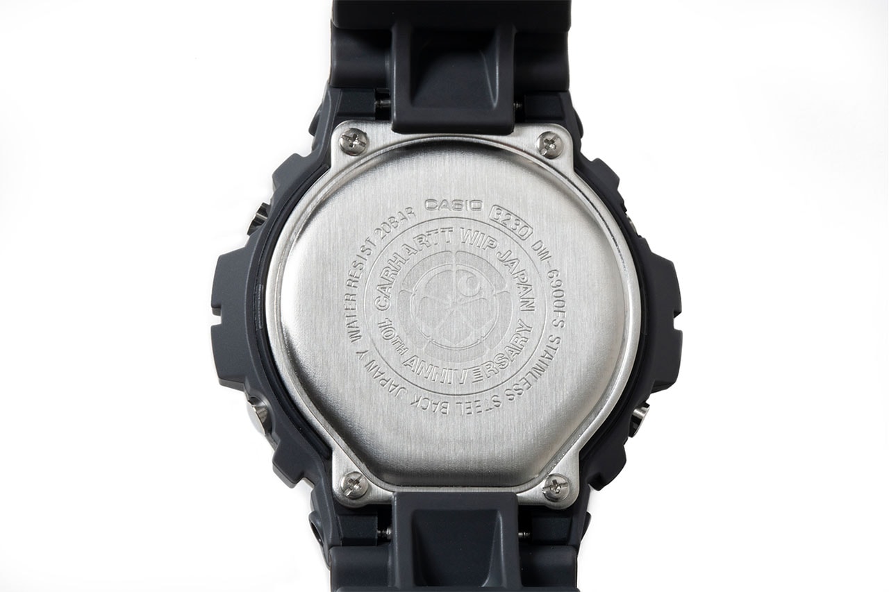 Carhartt WIP x G-SHOCK 首支聯乘手錶正式發佈