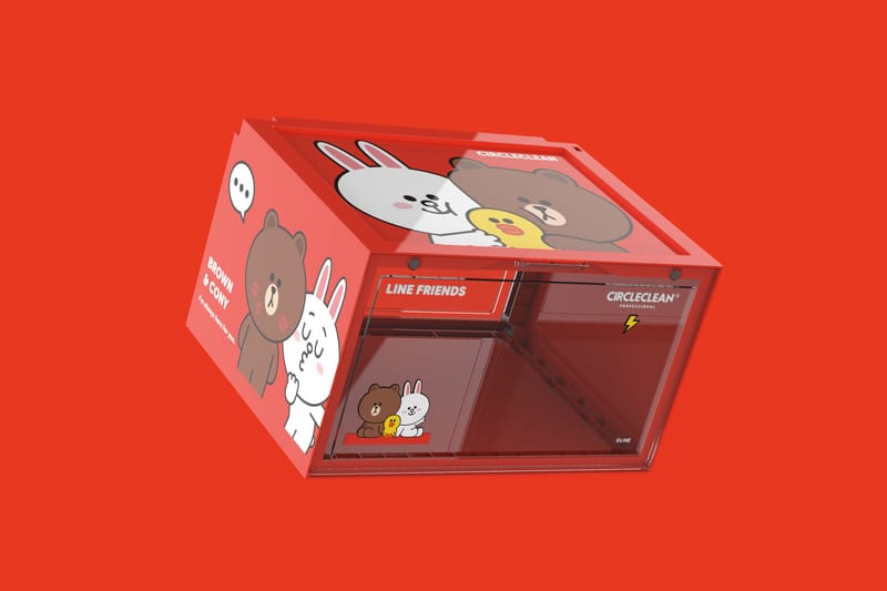 CIRCLECLEAN 携手 LINE FRIENDS 推出全新联名鞋盒