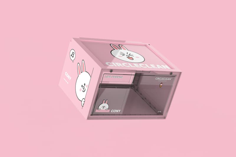 CIRCLECLEAN 携手 LINE FRIENDS 推出全新联名鞋盒
