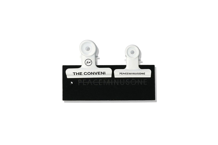 fragment design x PEACEMINUSONE 聯名打造 THE CONVENI 別注系列