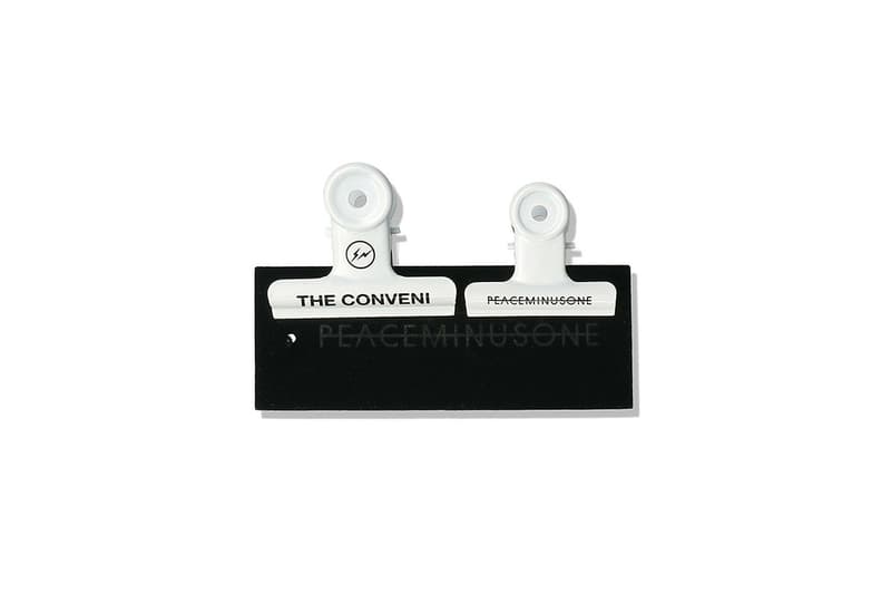 fragment design x PEACEMINUSONE 聯名打造 THE CONVENI 別注系列