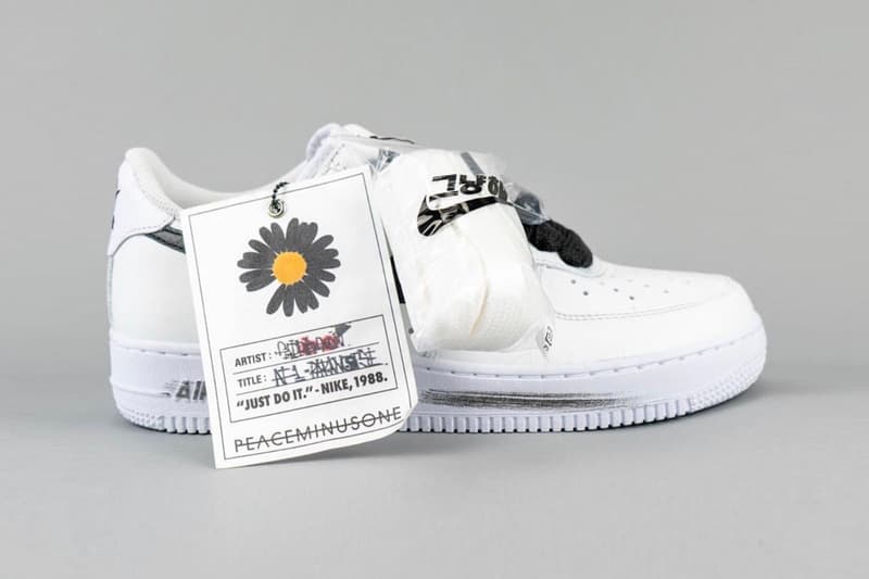 近賞 PEACEMINUSONE x Nike Air Force 1「Para-Noise 2.0」細節圖輯