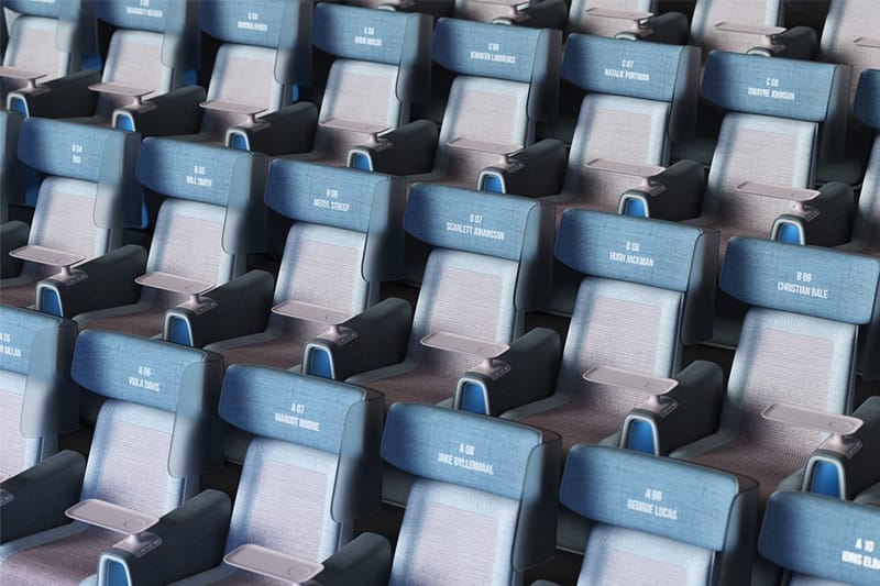 Layer 打造概念「防疫」影院座椅设计