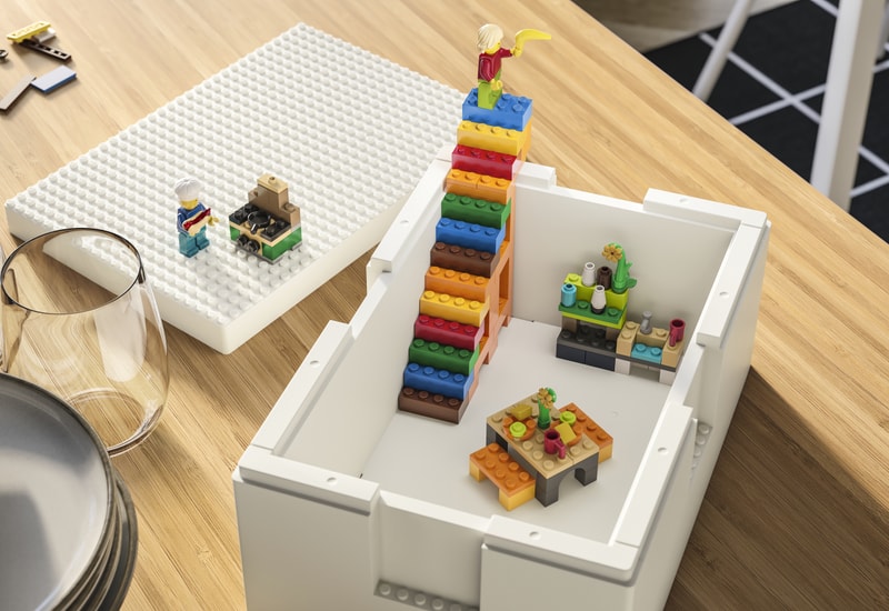 LEGO x IKEA 全新聯名 BYGGLEK 收納櫃曝光
