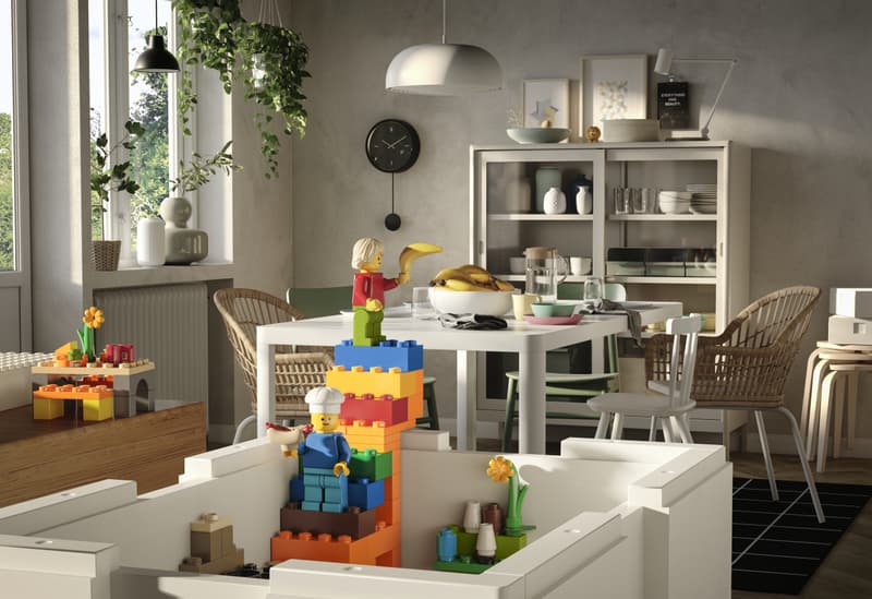 LEGO x IKEA 全新聯名 BYGGLEK 收納櫃曝光