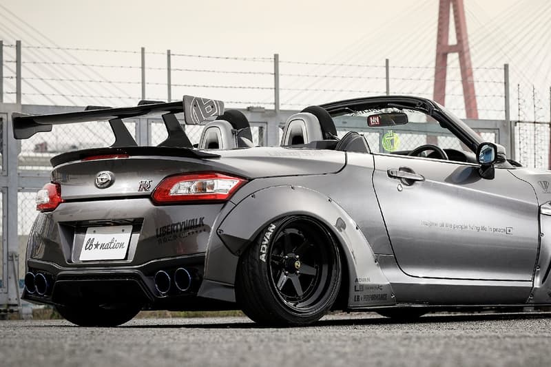 Liberty Walk 打造 Daihatsu Copen 戰神化 GT-R 改裝車款