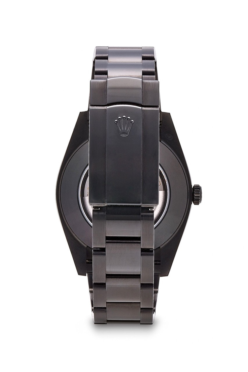 MAD Paris 推出全新 Rolex Datejust 41 啞光黑版本定製腕錶