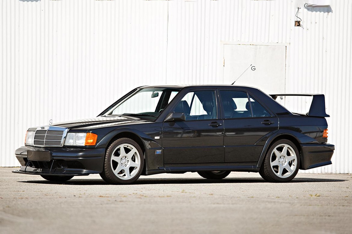稀有 1990 年式樣 Mercedes-Benz 190E 2.5-16 Evolution II 展開拍賣