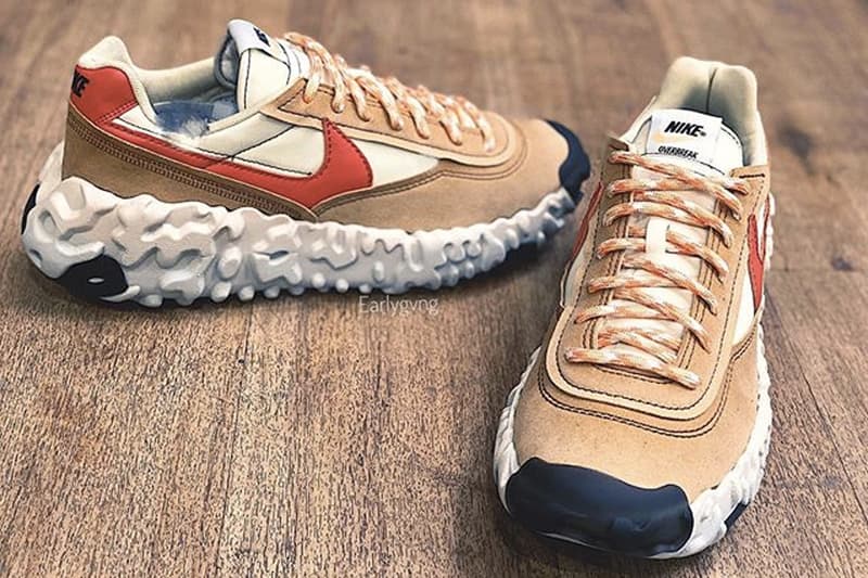 Nike OverBreak 最新配色「Mars Yard」率先曝光