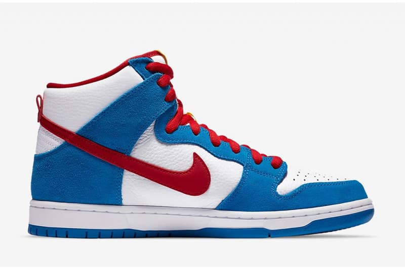 率先近賞 Nike SB Dunk High 全新「Doraemon」配色