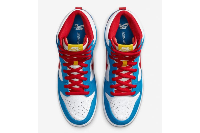 率先近賞 Nike SB Dunk High 全新「Doraemon」配色