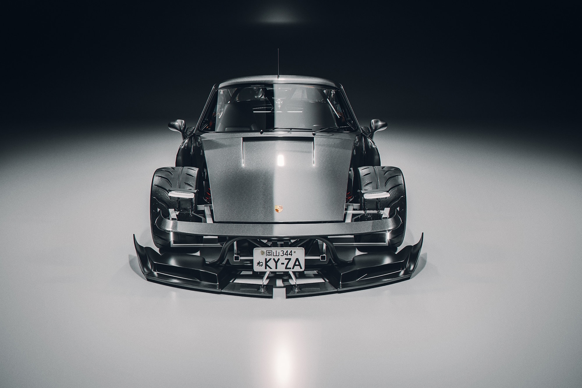 英國藝術家打造 Porsche 964 工業科幻風格豪改