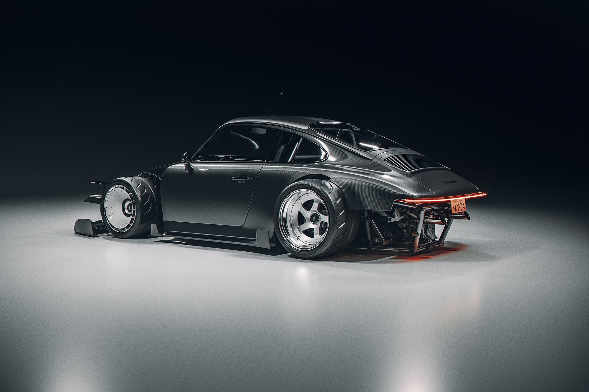 英國藝術家打造 Porsche 964 工業科幻風格豪改