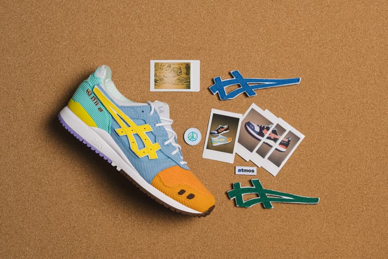 近赏 Sean Wotherspoon x ASICS x atmos 三方联名全新 GEL-Lyte III 鞋款