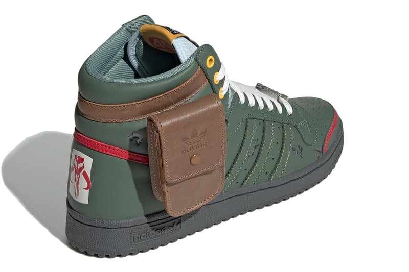 Star Wars x adidas Top Ten Hi「Boba Fett」正式發佈