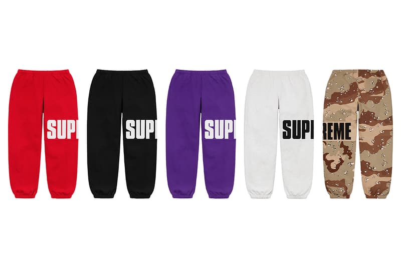 Supreme 正式發佈 2020 秋冬褲款系列