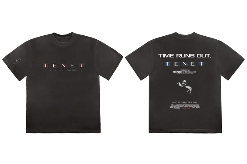 Travis Scott 推出科幻電影《信条 Tenet》全新別注 T-Shirt