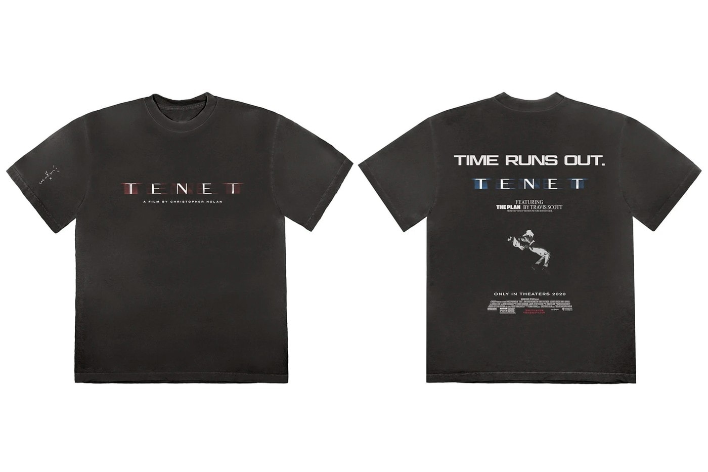 Travis Scott 推出科幻電影《天能 Tenet》全新別注 T-Shirt