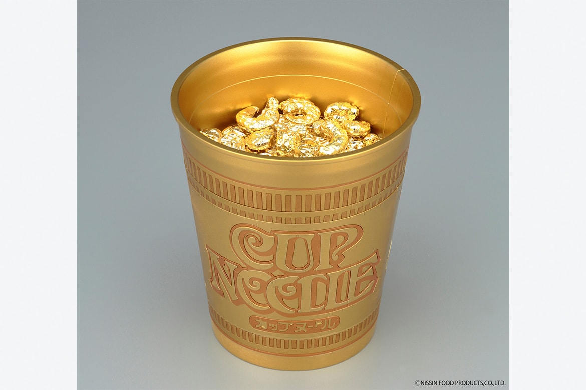 Bandai Spirits Hobby 事業部推出全新「黃金紀念版」日清組裝杯麵模型