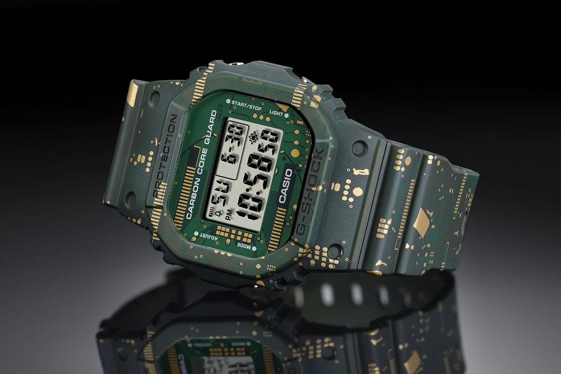 G-Shock 全新電路迷彩圖樣 DWE-5600CC 腕錶發佈