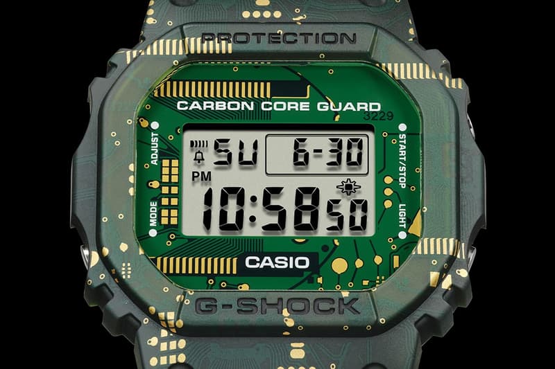 G-Shock 全新電路迷彩圖樣 DWE-5600CC 腕錶發佈