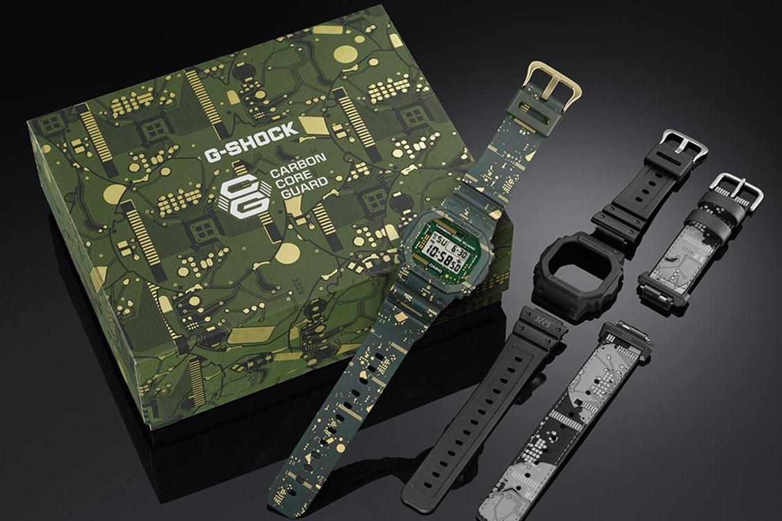 G-Shock 全新電路迷彩圖樣 DWE-5600CC 腕錶發佈