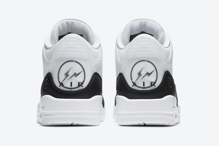 fragment design x Air Jordan 3 最新聯名鞋款官方圖輯正式登場