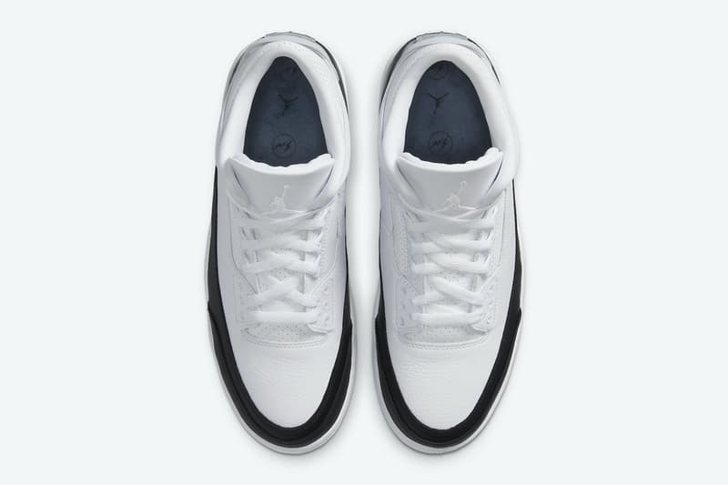 fragment design x Air Jordan 3 最新聯名鞋款官方圖輯正式登場