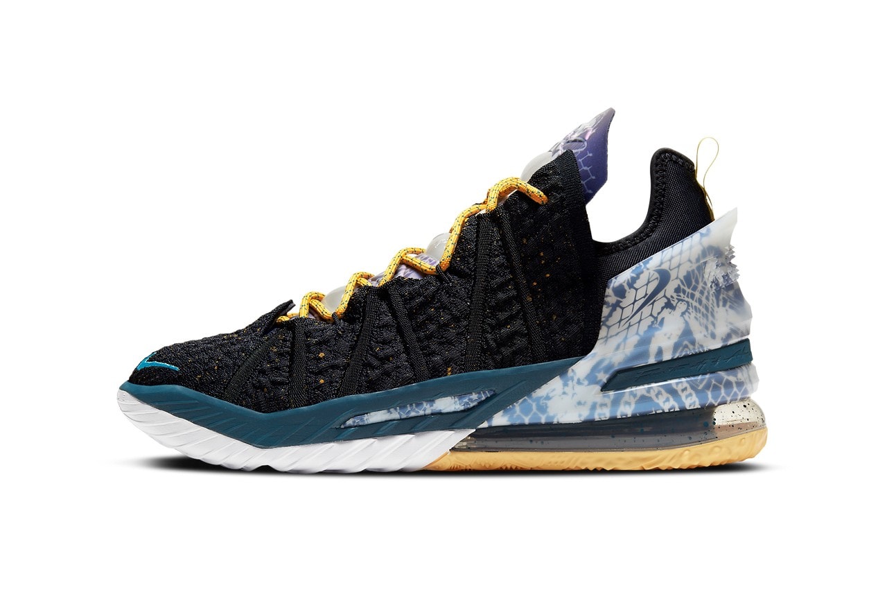 Nike LeBron 18 最新配色「Multi-Color」、「Reflections」官方圖輯發佈