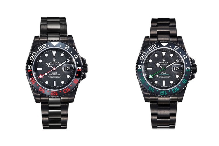MAD Paris 推出全新 Rolex GMT Master II 紅綠細節定製腕錶