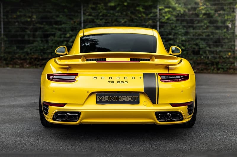 MANHART 打造 800 匹馬力 Porsche 911 Turbo S 全新動力強化車型