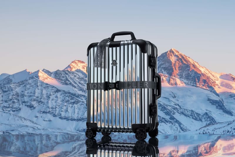 Moncler x RIMOWA 全新「REFLECTION」主题联名行李箱登场