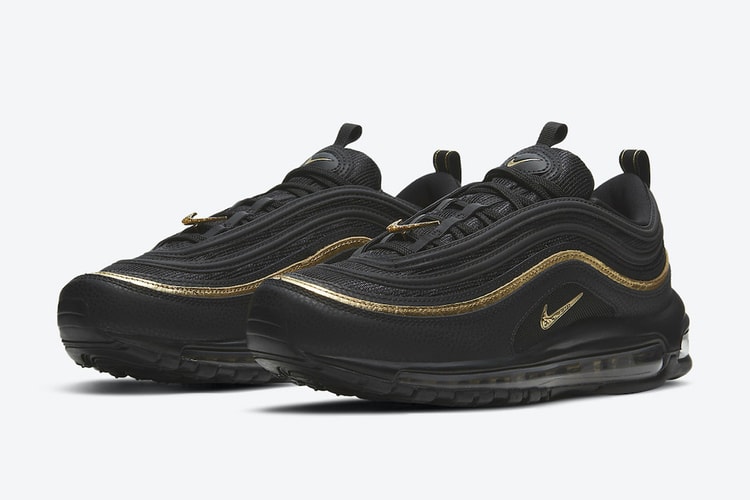 Nike Air Max 97 人氣配色「Black/Metallic Gold」即將復刻重製上架