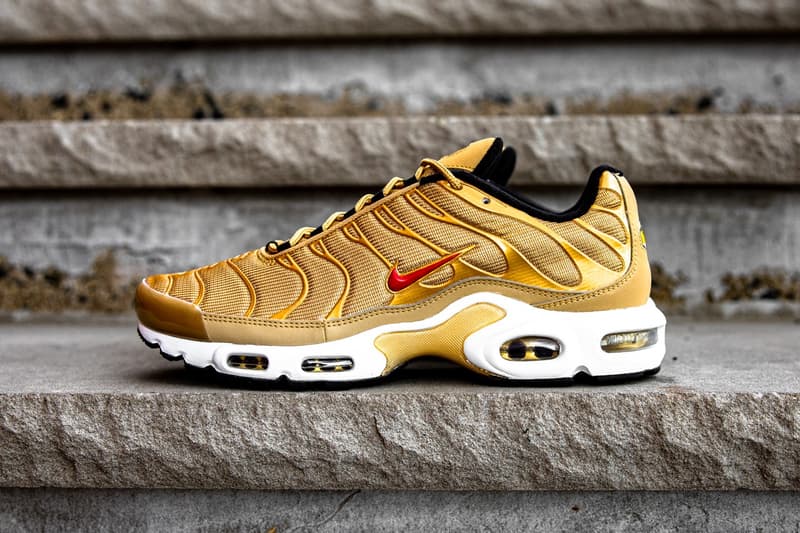 Nike Air Max Plus 人氣配色「Metallic Gold」即將重新補貨上架