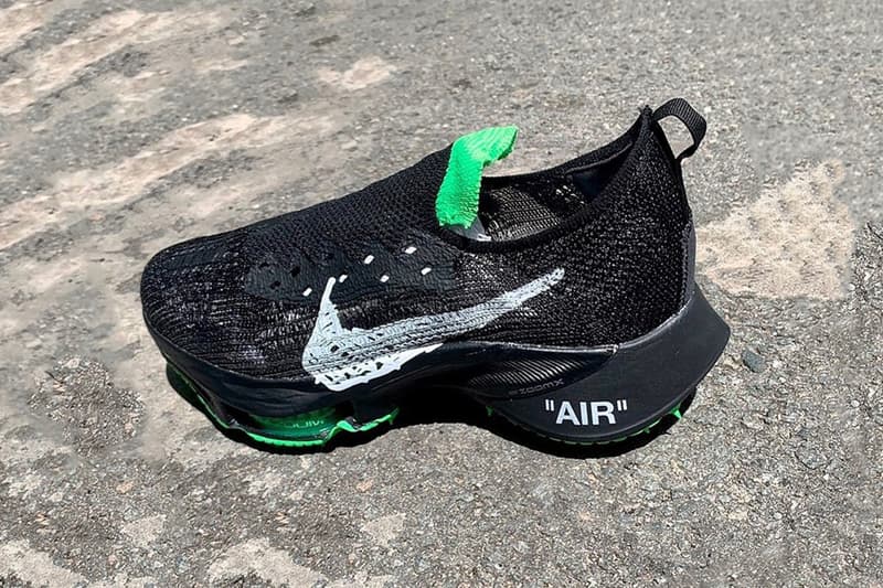 Off-White™ x Nike Air Zoom Tempo Next% FK 聯乘鞋款發售情報曝光