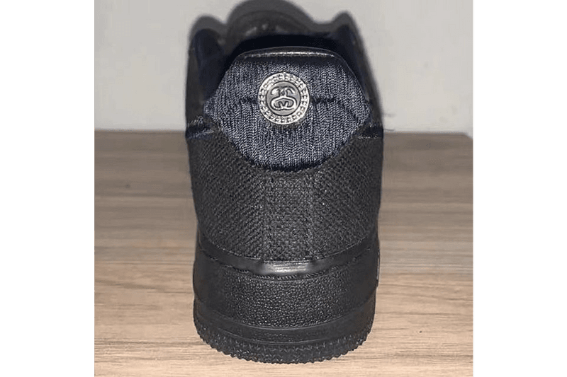 Stüssy x Nike Air Force 1 最新聯名黑色鞋款曝光