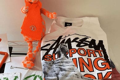 Virgil Abloh 疑似曝光 Off-White™ x Stussy 最新聯名系列