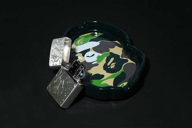 A BATHING APE® 推出全新 ABC NEON CAMO Zippo 打火機