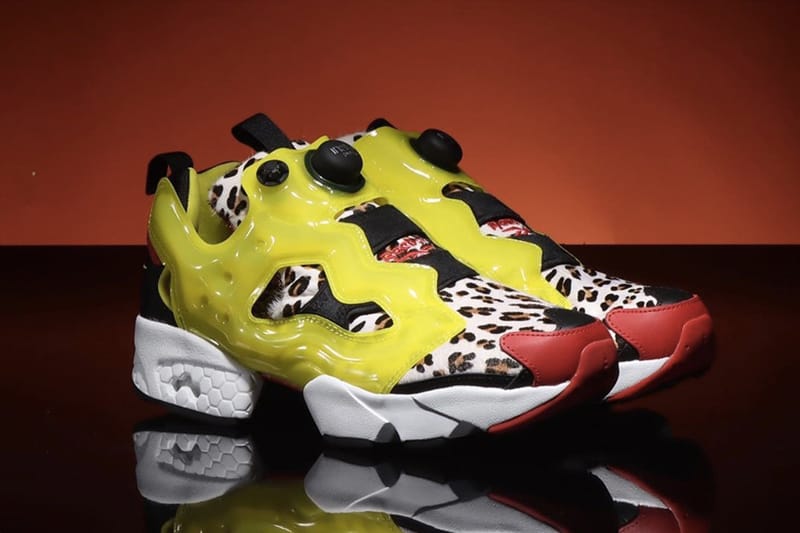 atmos x Reebok Instapump Fury 最新聯名配色「Citron Animal」即將發售