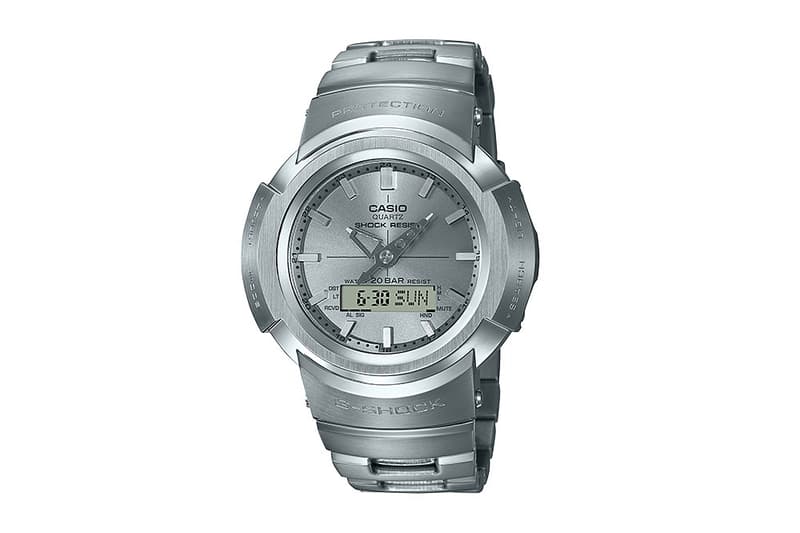 G Shock 重新复刻首款经典数码指针腕表aw 500 Hypebeast