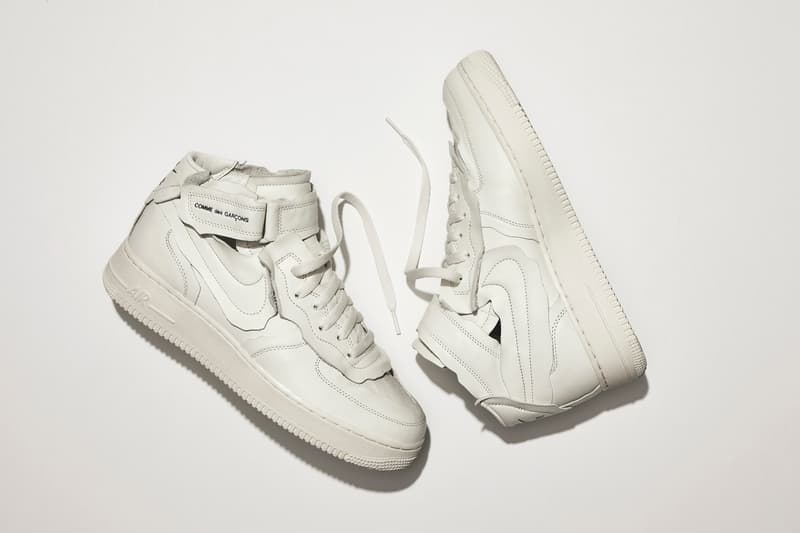 COMME des GARÇONS x Nike 全新聯乘 Air Force 1 Mid 系列正式發佈